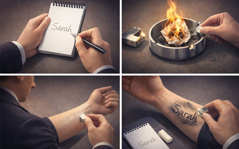 Voodoo Ash Magic Trick